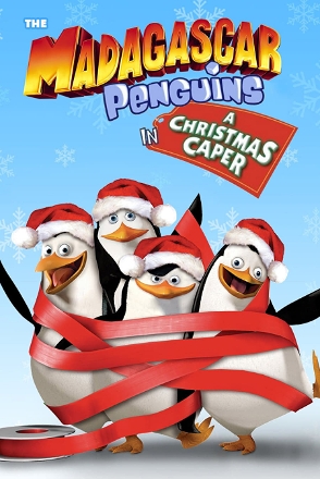 Madagascar Penguins in a Christmas Caper